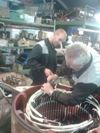 reparación de motores eléctricos