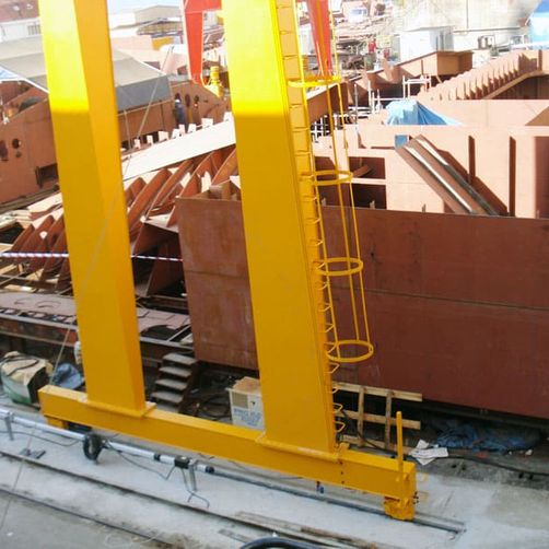 reparación de puente grúa 